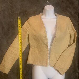 Women's Cream Blazer
